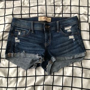 Short Low Rise Denim Shorts Womens 